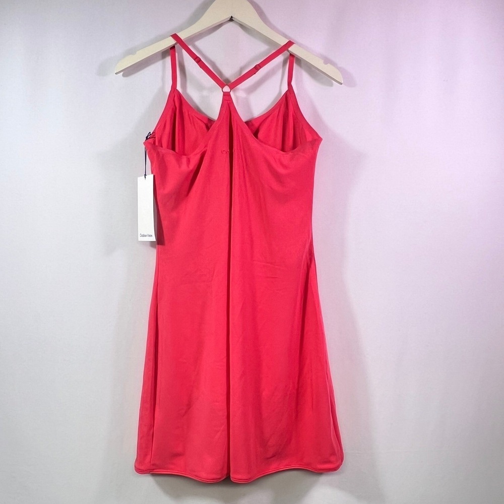 Outdoor Voices Exercise Dress Petunia Pink Built-In Shorts Pockets OV114W Size M - Picture 3 of 12